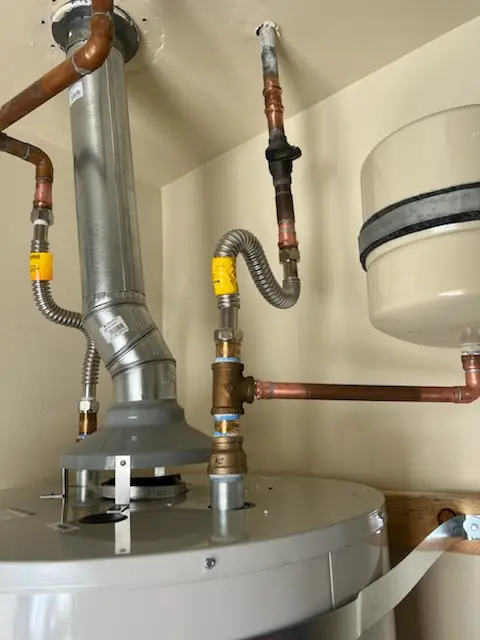 Water heater installation and plumbing repair in Brewster